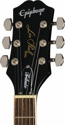 Epiphone E1LPTPEBBNHLH Les Paul Tribute Plus Left Handed Electric Guitar (Ebony Burst)