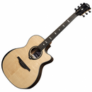 Lag Guitars HV50ACE HyVibe 30 Auditorium Acoustic Electric Guitar (Natural Glossy)