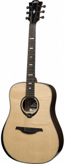 Lag Guitars HV50DE HyVibe 30 Acoustic Electric Guitar (Natural Glossy)