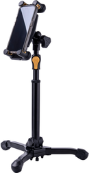 Hercules DG307B-TS2 Tripod Style Tabletop Smartphone And Tablet Stand (Black)