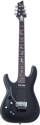 Schecter DAMIEN PLATINUM-6 FR S Left-Handed Electric Guitar (Satin Black)