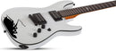 Schecter C-1 JERRY HORTON 25th Anniversary Electric Guitar (White)