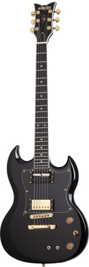 Schecter ZV-H6LLYW66D-S Electric Guitar (Gloss Black)