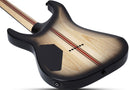 Guitare électrique Schecter C-1 PALE MOON (Natural Satin with Black Burst)