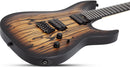 Guitare électrique Schecter C-1 PALE MOON (Natural Satin with Black Burst)