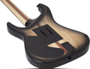 Guitare électrique Schecter C-1 FR-S PALE MOON (Natural Satin with Black Burst)
