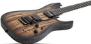 Guitare électrique Schecter C-1 FR-S PALE MOON (Natural Satin with Black Burst)