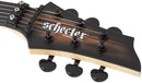 Guitare électrique Schecter C-1 FR-S PALE MOON (Natural Satin with Black Burst)