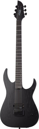 Schecter KM-6 MK-III EX Keith Merrow Electric Guitar (Satin Black Open Pore)