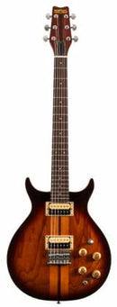 Guitare électrique Washburn H10TS Hawk Series inspirée des années 70 (Tobacco Burst)