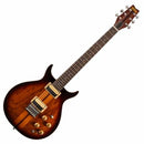 Guitare électrique Washburn H10TS Hawk Series inspirée des années 70 (Tobacco Burst)