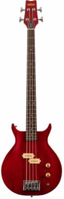 Basse électrique Washburn SB4R Scavenger Series (Ruby Red)
