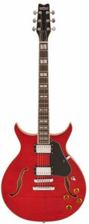 Washburn SH35TR Wing Series Semi-Hollow Electric Guitar (Trans Red)