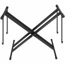 NUX NPX-10 Adjustable Double X Portable Keyboard Stand For Home And Stage (Black)