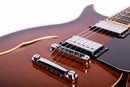 Guitare électrique semi-hollow Washburn SH35TS Wing Series (Tobacco Burst)