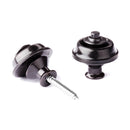Attaches de sangle Dunlop STRAPLOK Double conception (oxyde noir)