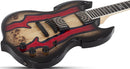 Schecter WHYLDE AUDIO BARBARIAN Special Edition Electric Guitar (Blood River Burl)