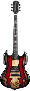 Schecter WHYLDE AUDIO BARBARIAN Special Edition Electric Guitar (Blood River Burl)