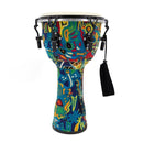 Djembé accordable Mano Percussion MP-DJ10TN-AD (Art Design) - 10in