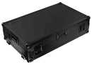 Odyssey FZGSDDJREV7WBL Flight Case Glide Style pour contrôleur Pioneer DDJ-REV7 avec roulettes et plate-forme pour ordinateur portable (noir)