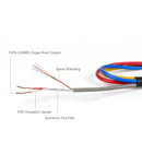 Phenyx Pro PCBL-4IN1-10 4-channel XLR Snake Cable - 10ft