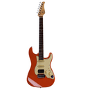 GTRS Guitars P800 Série Guitare électrique (Fiesta Red)