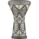 Doumbek Meinl AEED1, série Artisan Edition (loupe blanche, mosaïque royale) - 22,2 cm