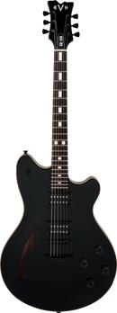 Guitare électrique semi-hollow EVH SA-126 STANDARD (noir piano)