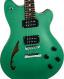 Guitare électrique semi-hollow EVH SA-126 STANDARD (Pelham Green)