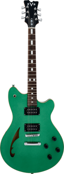 Guitare électrique semi-hollow EVH SA-126 STANDARD (Pelham Green)