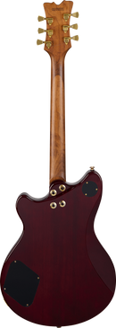 Guitare électrique semi-hollow EVH SA-126 STANDARD (rouge vin)