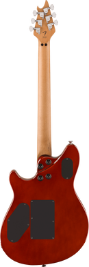 Guitare électrique EVH WOLFGANG SPECIAL QM (effet œil de tigre)