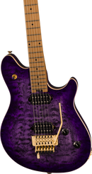 Guitare électrique EVH WOLFGANG SPECIAL QM (Purple Burst)