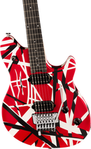 Guitare électrique EVH WOLFGANG SPECIAL STRIPED (rouge, noir et blanc)