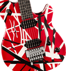 Guitare électrique EVH WOLFGANG SPECIAL STRIPED (rouge, noir et blanc)