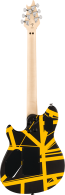 Guitare électrique EVH WOLFGANG SPECIAL STRIPED (noire et jaune)