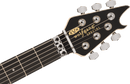 Guitare électrique EVH WOLFGANG SPECIAL STRIPED (noire et jaune)