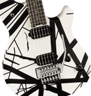 EVH WOLFGANG SPECIAL STRIPED Electric Guitar (Black And White)