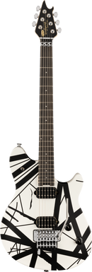 EVH WOLFGANG SPECIAL STRIPED Electric Guitar (Black And White)