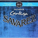 Jeu de cordes pour guitare classique Savarez 510AJ Alliance Cantiga - Haute tension