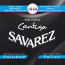 Jeu de cordes Savarez 510CJH Cantiga Polished pour guitare classique - Haute tension