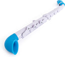 Nuvo N520JWBL jSax Plastic Curved Starter Saxophone V2 (White/Blue)
