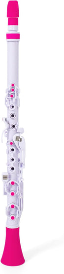 Nuvo N120CLPK Clarineo 2.0 Clarinet Kit (White/Pink)