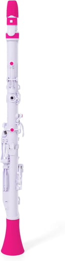 Nuvo N120CLPK Clarineo 2.0 Clarinet Kit (White/Pink)