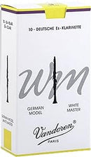 Vandoren CR174 White Master Anches pour Clarinette Mib Force - 4 (Boîte de 10)