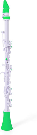 Nuvo N120CLGN Clarineo 2.0 Clarinet Kit (White/Green)
