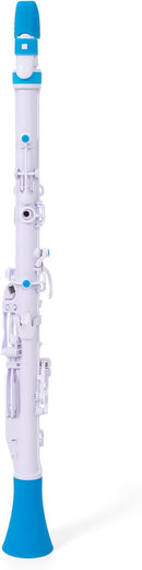 Nuvo N120CLBL Clarineo 2.0 Clarinet Kit (White/Blue)