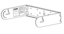 Support en U EAW MKD500-UB-WH pour la série MKD500 (blanc)