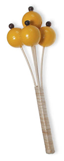 Toca T-BRS Rattan Ball Shaker on Stick (Yellow)