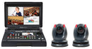 Datavideo EZ STREAM AI 30X Kit With Portable Streaming Studio And 2 PTZ Cameras (Black)